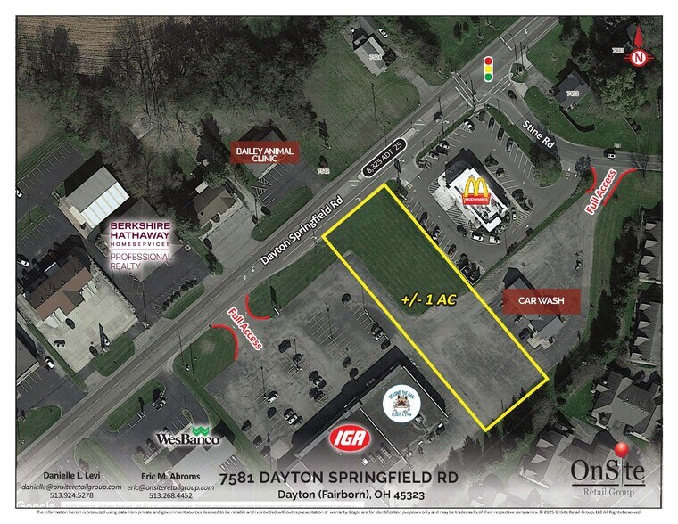 Primary Photo Of 7571-7581 Dayton Rd, Enon General Retail For Sale