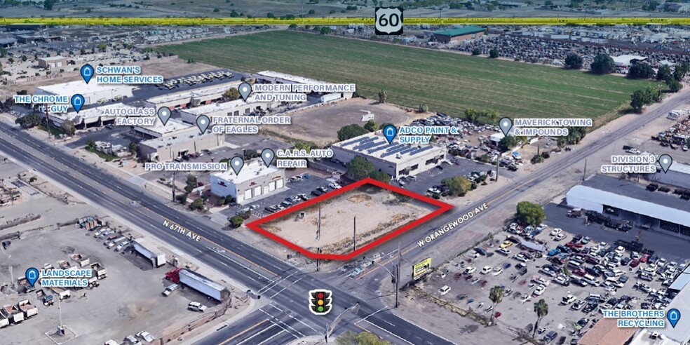 Primary Photo Of NEC of N 67th Ave & W Orangewood Ave, Glendale Land For Sale