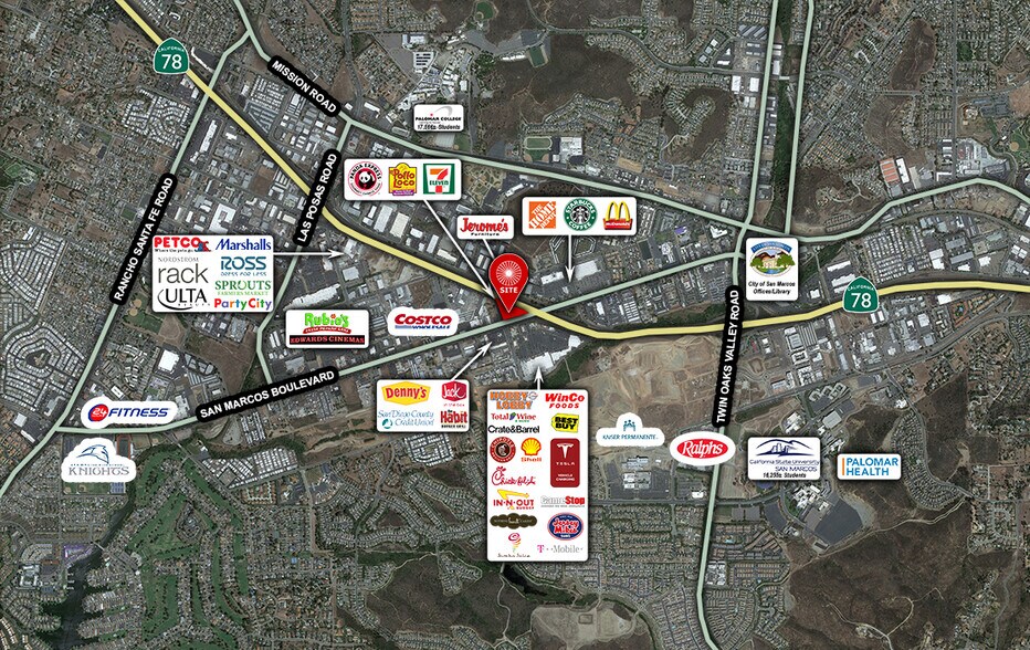 More Photos Of 670-696 W San Marcos Blvd, San Marcos Unknown For Lease