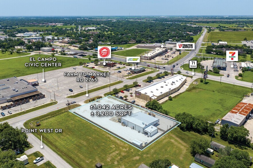 Primary Photo Of 3805 FM 2765, El Campo Restaurant For Sale