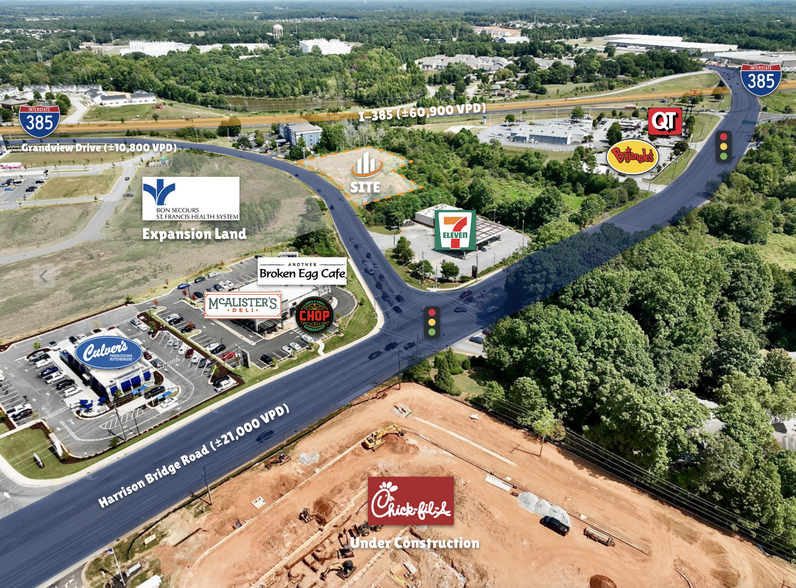 Primary Photo Of 0 Grandview Dr, Simpsonville Fast Food For Lease