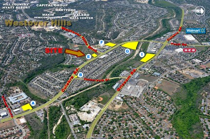 Primary Photo Of Westover Hills & Culebra Rd, San Antonio Land For Sale