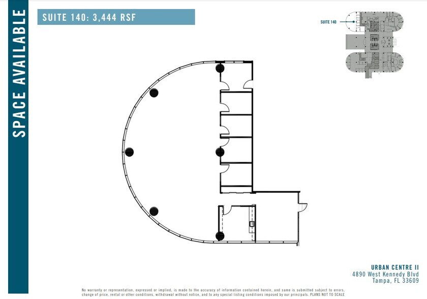 More Photos Of 4830 W Kennedy Blvd, Tampa Unknown For Lease