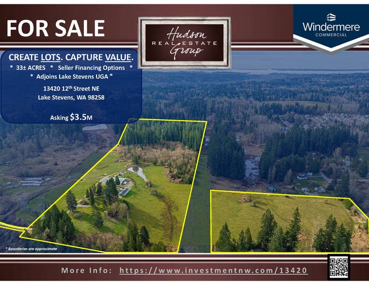 Primary Photo Of 13420 12th St NE, Lake Stevens Land For Sale