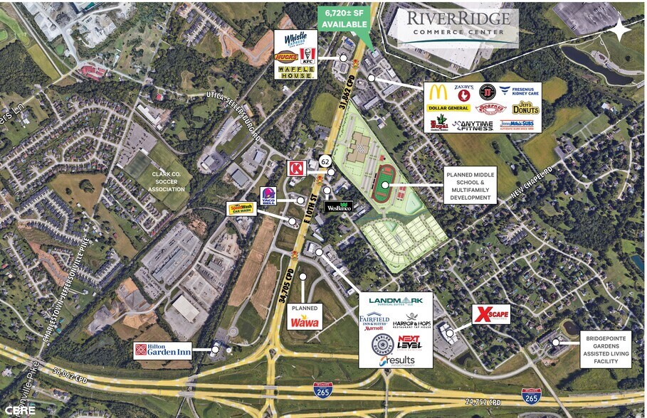More Photos Of 5508 IN-62 Hwy, Jeffersonville Freestanding For Lease