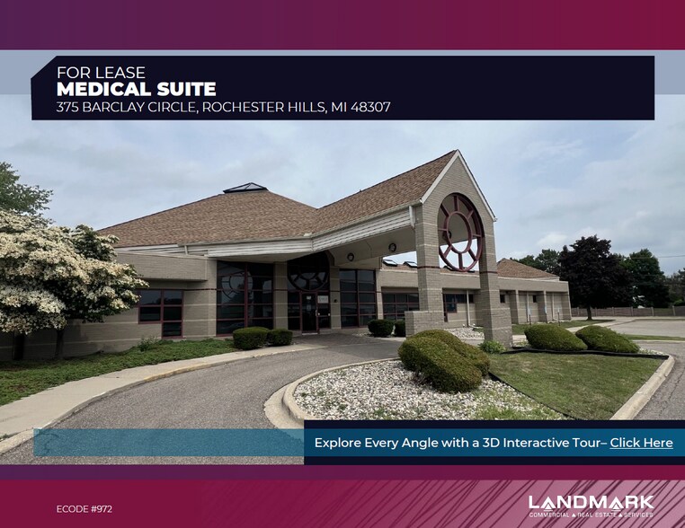 Primary Photo Of 375 Barclay Cir, Rochester Hills Healthcare For Lease
