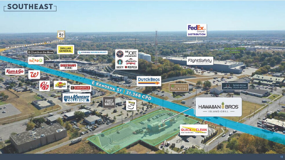 More Photos Of 500 E Kenosha St, Broken Arrow Fast Food For Sale