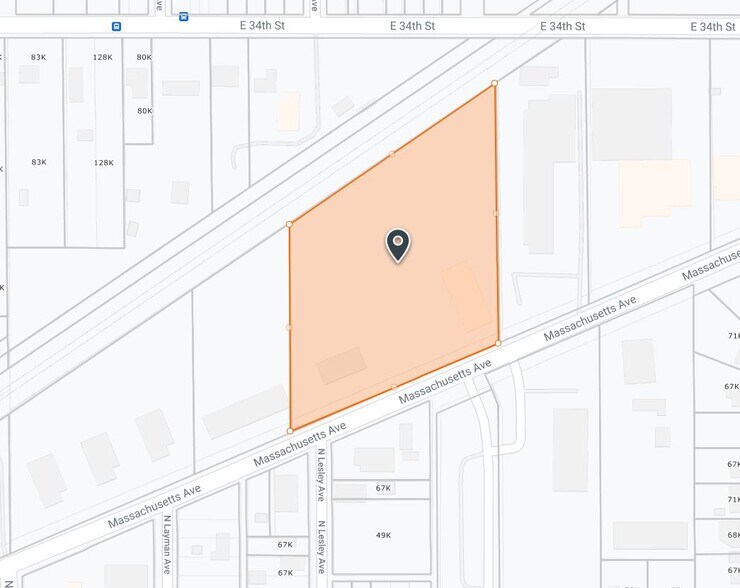 More Photos Of 5702 Massachusetts Ave, Indianapolis Freestanding For Lease