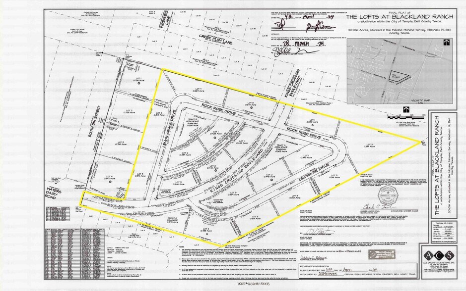More Photos Of 5th @ Water's Dairy Road, Temple Land For Sale
