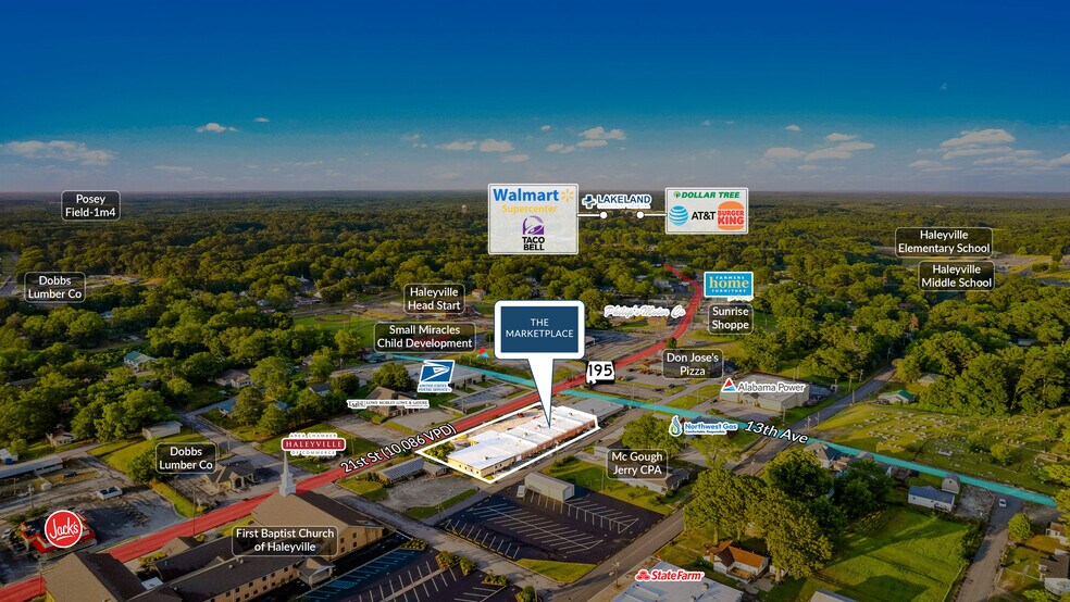 More Photos Of 1203-1219 21st Street, Haleyville Department Store For Sale