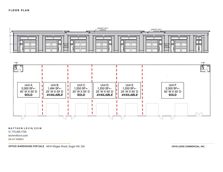 More Photos Of 4810 Wages Way, Sugar Hill Warehouse For Sale