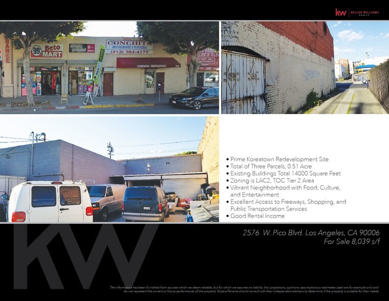 More Photos Of 2584 W Pico Blvd, Los Angeles Land For Sale