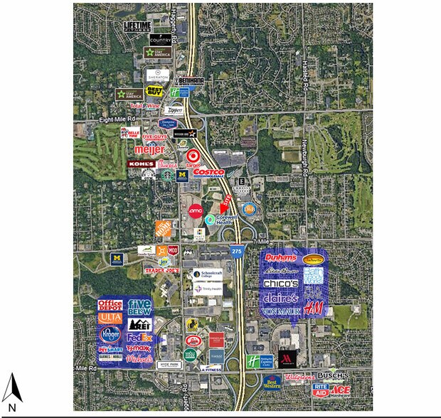 More Photos Of 39000 W Seven Mile Rd, Livonia Medical For Lease