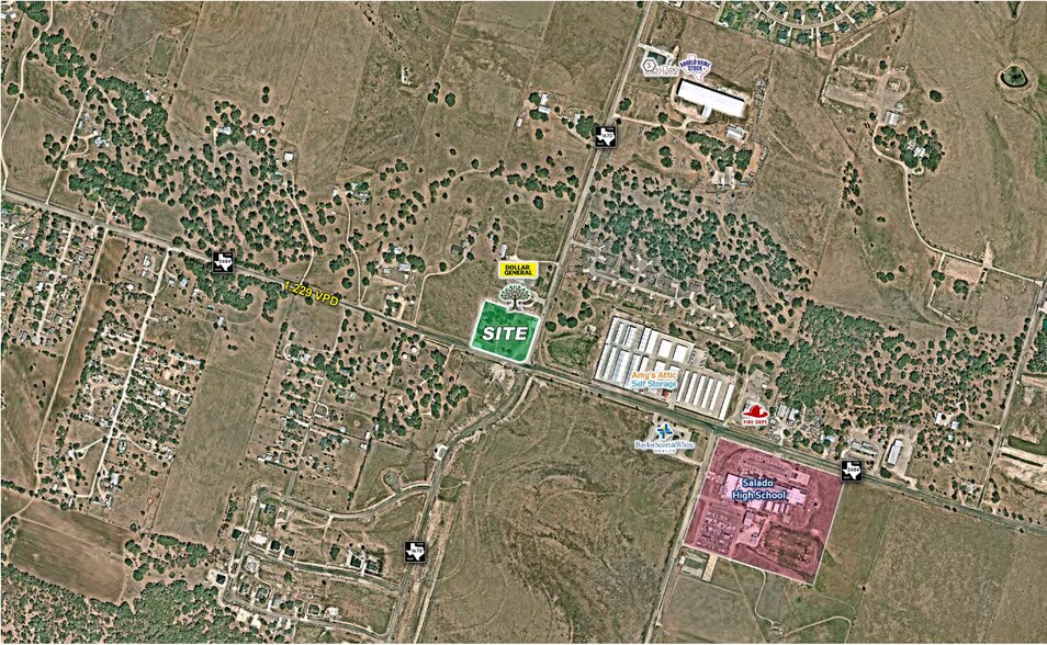 More Photos Of FM-2484 Salado TX 76571 Hwy @ FM-1670, Salado Service Station For Lease