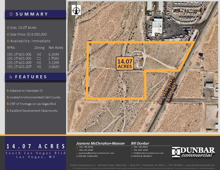 Primary Photo Of Las Vegas Blvd S., Las Vegas Land For Sale
