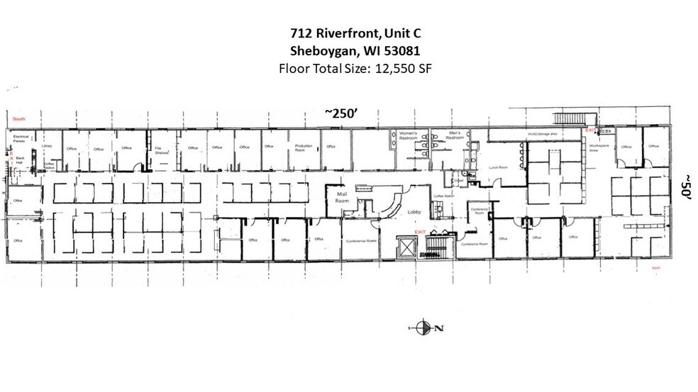 More Photos Of 712 Riverfront Dr, Sheboygan Office For Lease
