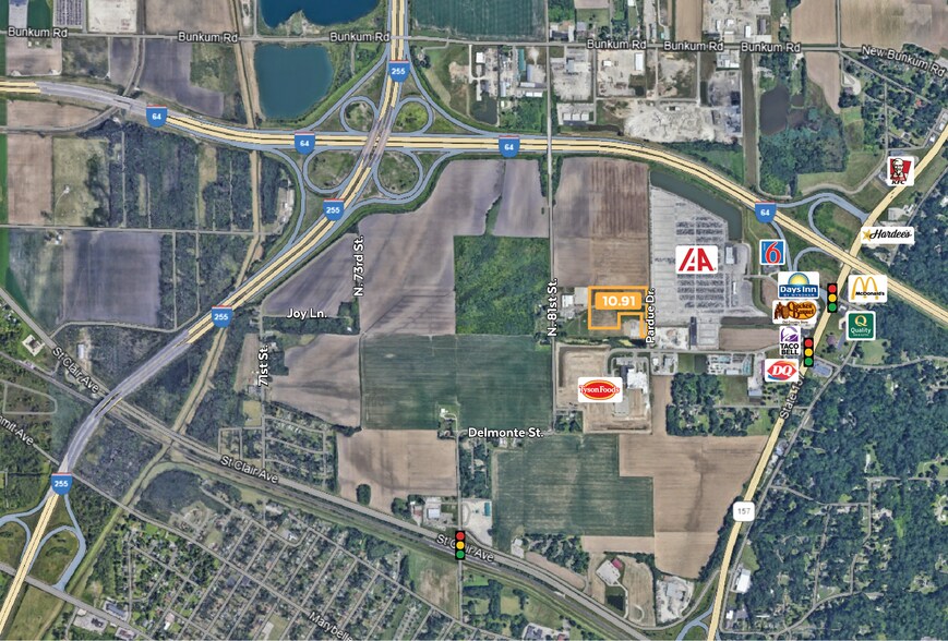 Primary Photo Of 1625 Pardue Drive, Caseyville Land For Sale