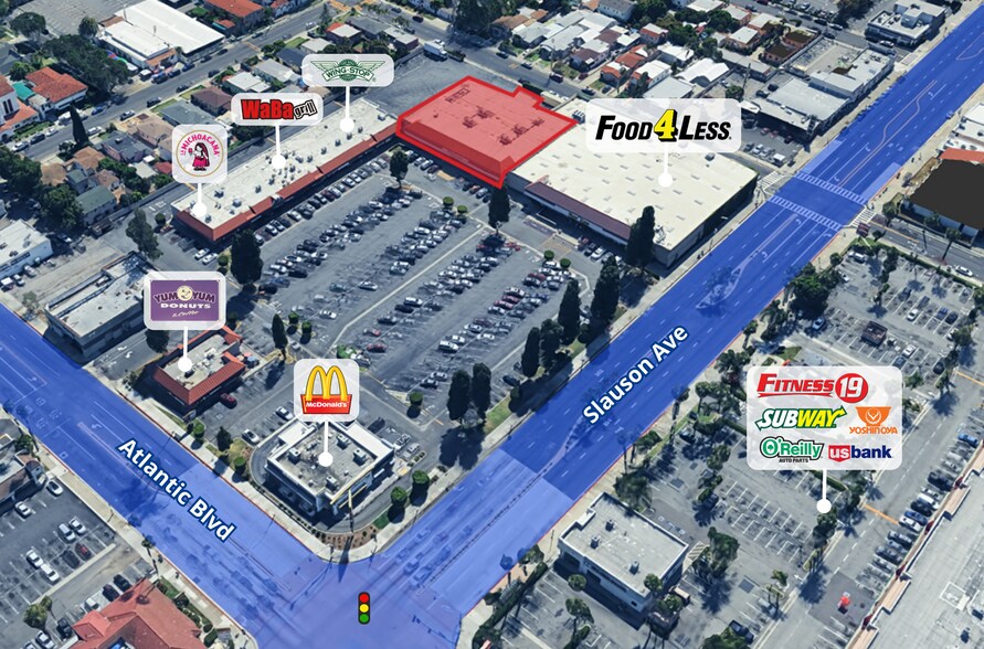 Primary Photo Of 4410 Slauson Ave, Maywood Storefront For Lease