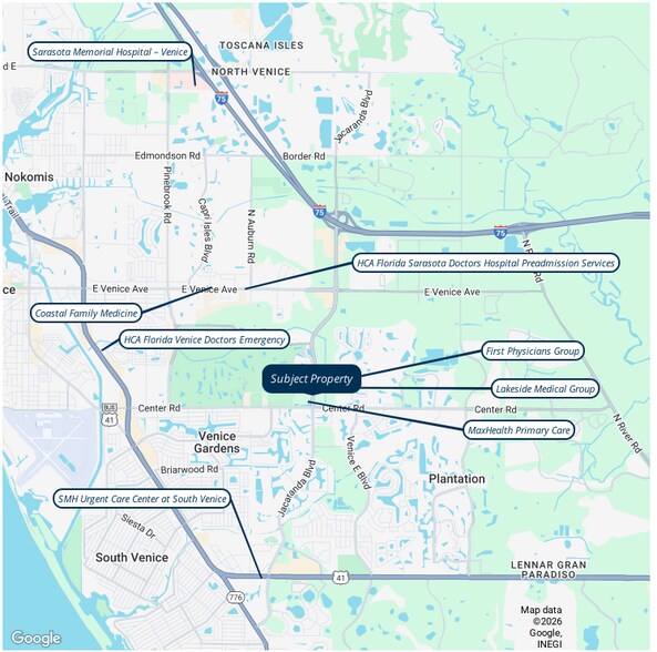 More Photos Of 836 Sunset Lake Blvd, Venice Medical For Sale