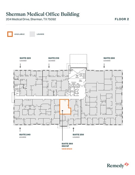 More Photos Of 204 Medical Dr, Sherman Medical For Lease