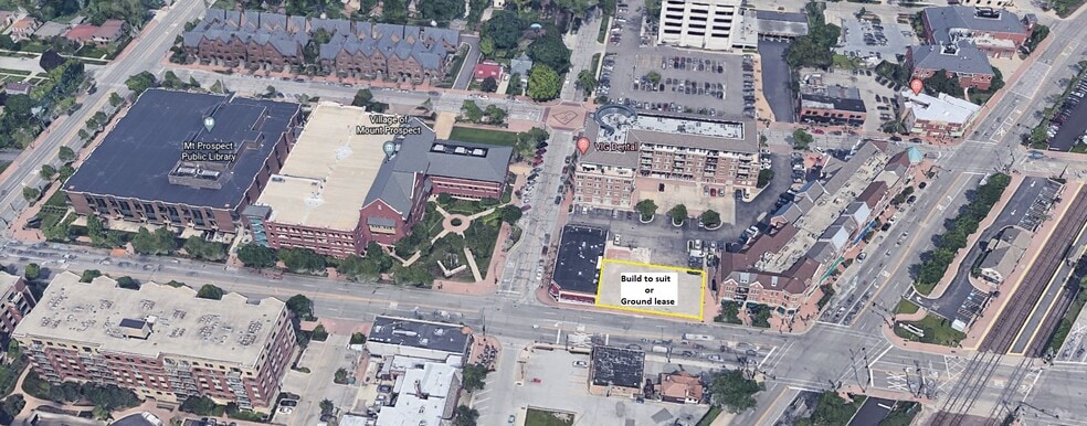 Primary Photo Of 105 S Main St, Mount Prospect Land For Lease
