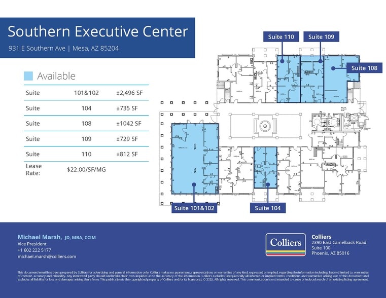 More Photos Of 931 E Southern Ave, Mesa Office For Lease