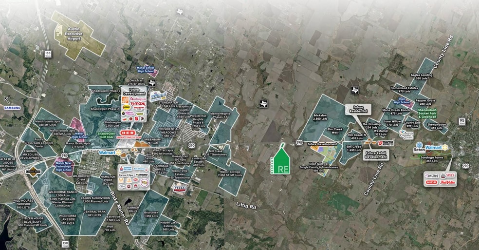 Primary Photo Of 16005 US 290, Manor Land For Sale