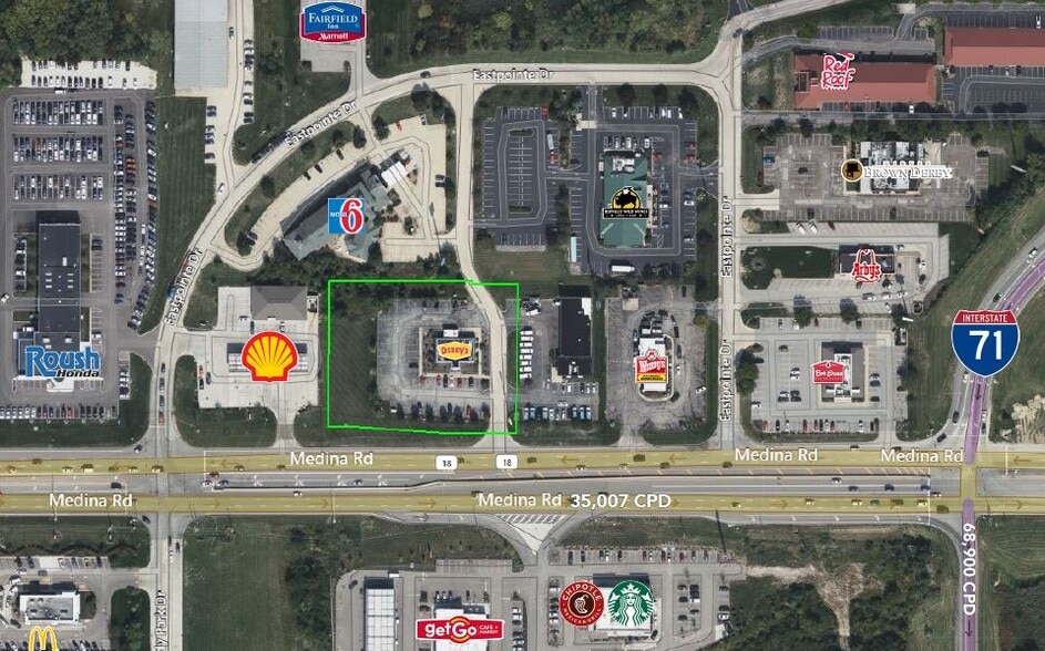 More Photos Of 3105 Medina Rd, Medina Restaurant For Lease