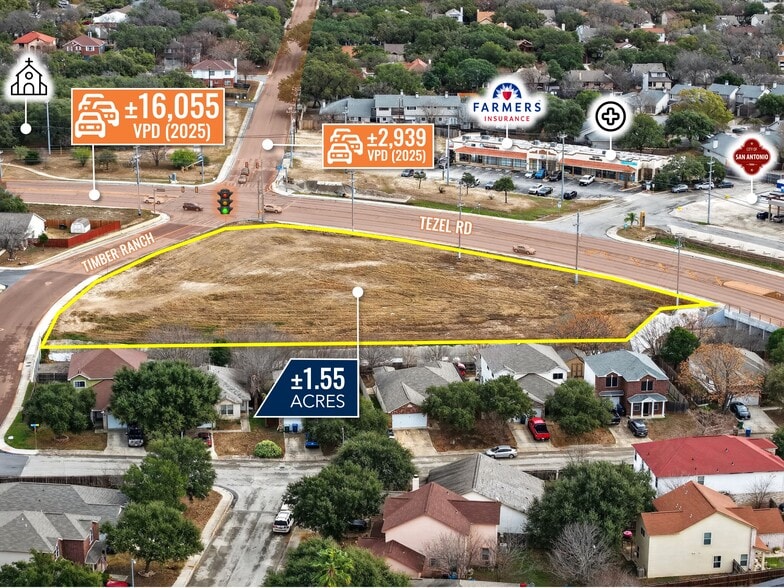 More Photos Of Tezel Rd. & Timber Ranch Rd, San Antonio Land For Sale