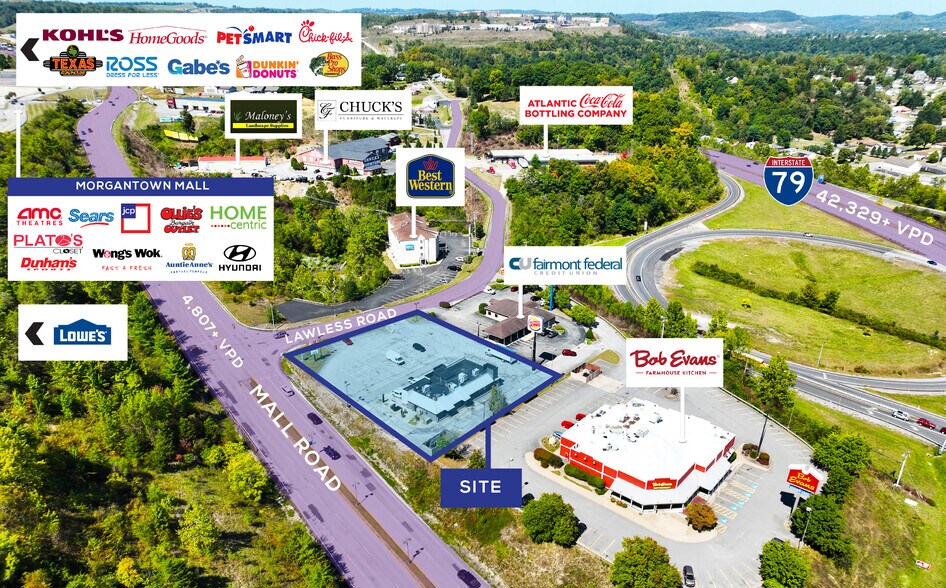 More Photos Of 2 Lawless Rd, Morgantown Fast Food For Sale