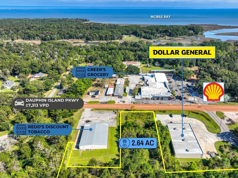 More Photos Of adj. to 3280 Fowl River Road, Theodore Land For Sale