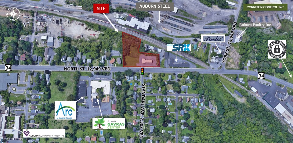 Primary Photo Of 197-199 North St, Auburn Land For Sale