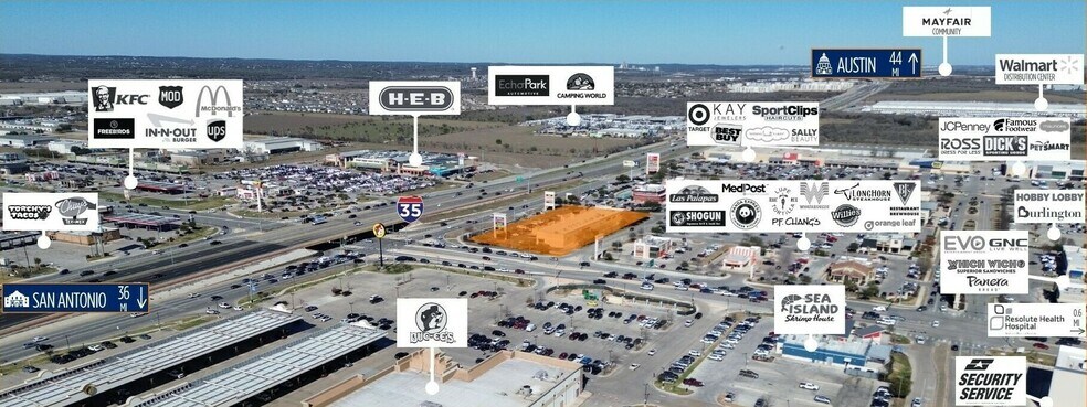 More Photos Of 2802 N Interstate 35, New Braunfels Freestanding For Sale