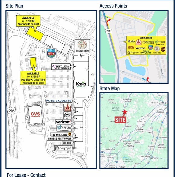 More Photos Of Route 206 & Belle Mead Griggstown Rd, Montgomery Unknown For Lease
