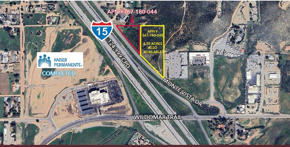 Primary Photo Of Monte Vista Dr, Wildomar Land For Sale