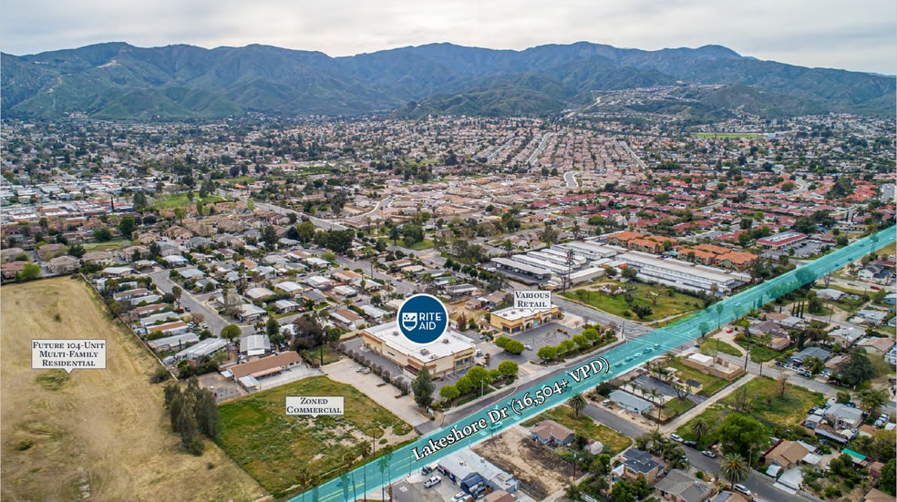 More Photos Of 16491 Lakeshore Dr, Lake Elsinore Freestanding For Lease