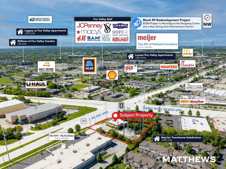 More Photos Of 1044 S Route 59, Naperville General Retail For Sale