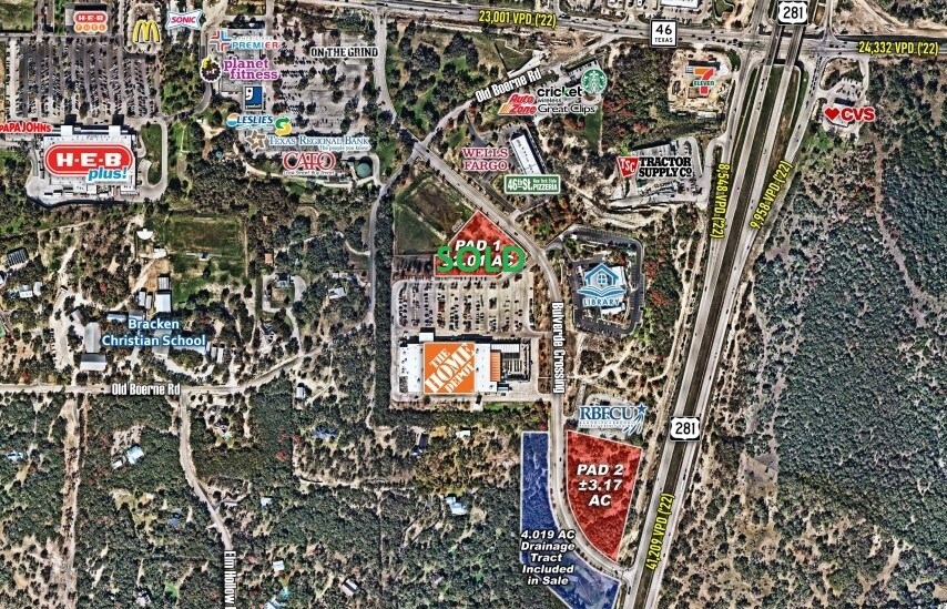 Primary Photo Of 167-179 Bulverde Rd, Bulverde Land For Sale