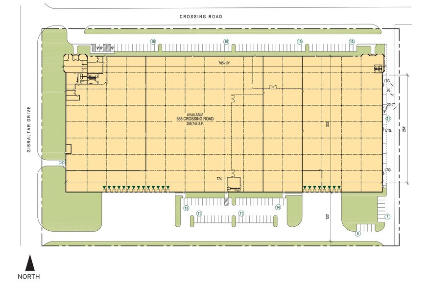 More Photos Of 365 Crossing Rd, Bolingbrook Distribution For Lease
