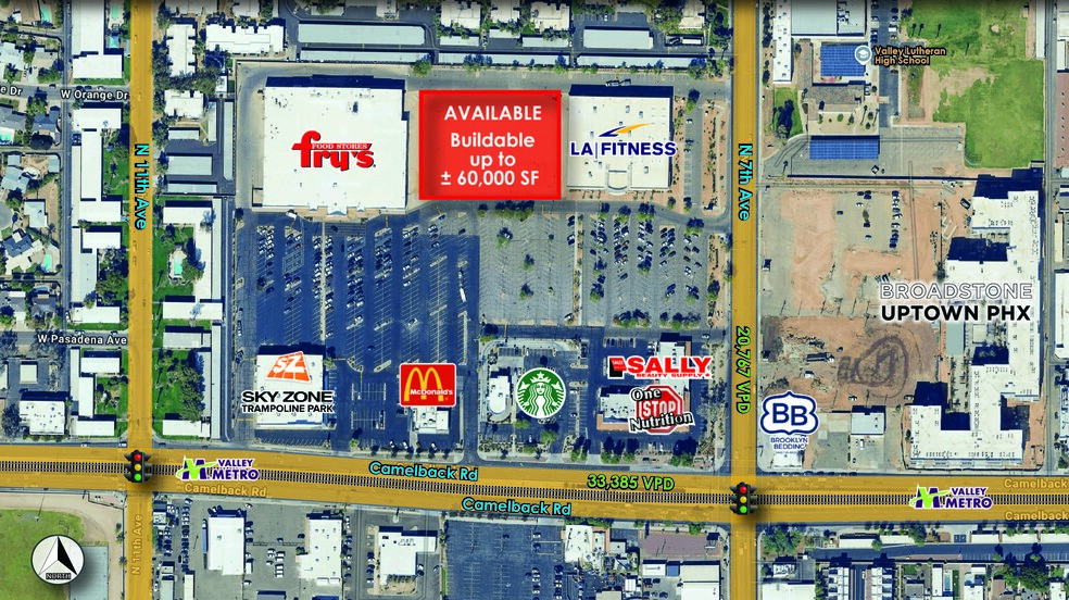 Primary Photo Of 736 W Camelback Rd, Phoenix Land For Lease