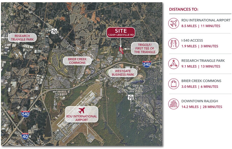 More Photos Of 12209 Leesville Rd, Raleigh Land For Sale