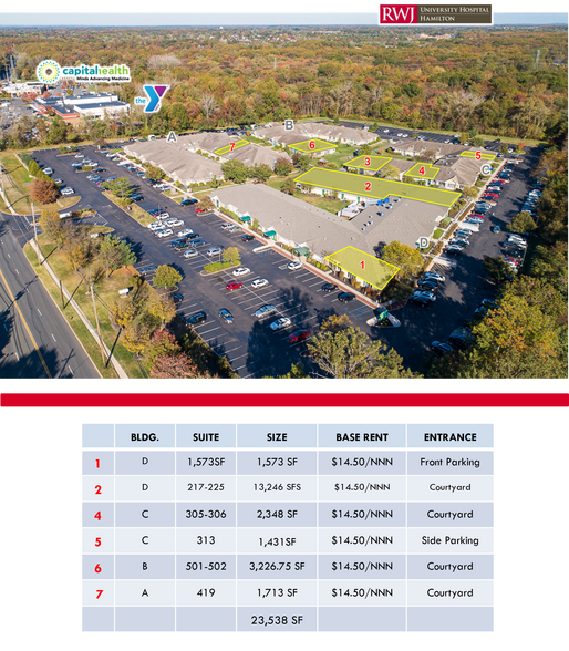 More Photos Of 1255 Whitehorse Mercerville Rd, Hamilton Unknown For Lease