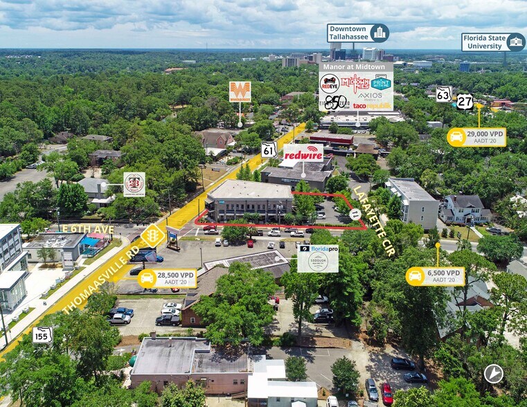 More Photos Of 1240 Thomasville Rd, Tallahassee Storefront For Lease