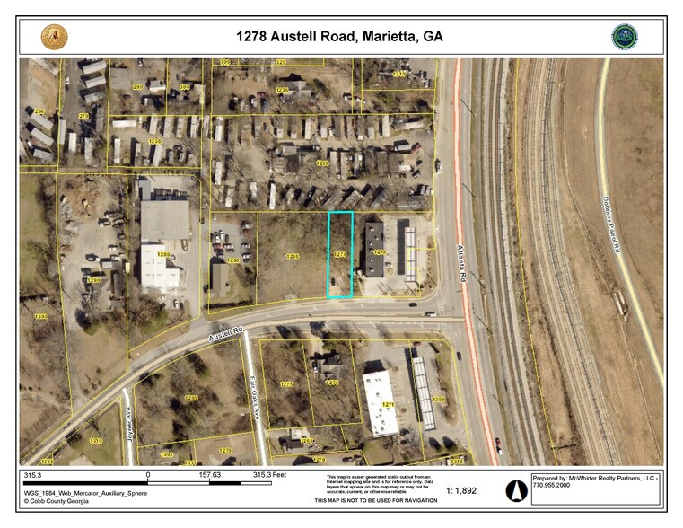 More Photos Of 1278 Austell Rd SE, Marietta Land For Sale