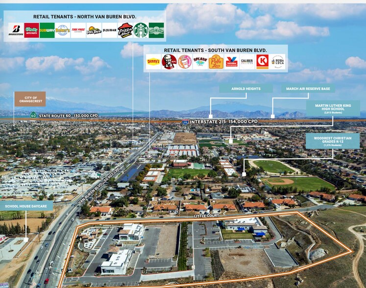 More Photos Of 18187 Van Buren Blvd, Riverside Land For Lease