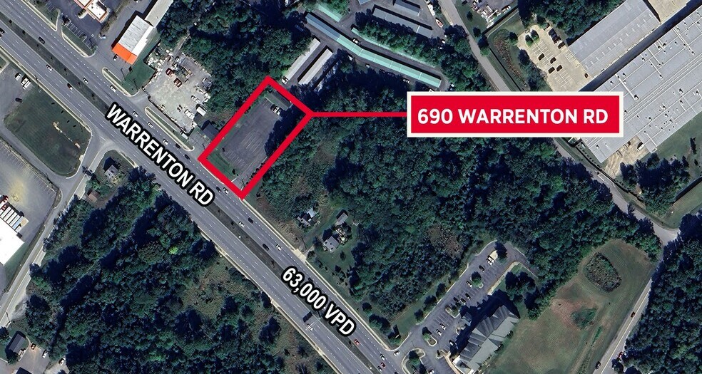 Primary Photo Of 690 Warrenton Rd, Fredericksburg Land For Sale