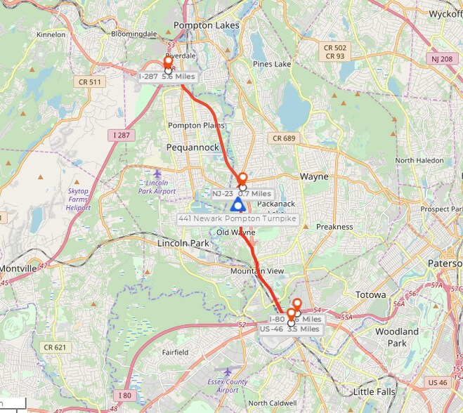 More Photos Of 441 Newark Pompton Tpke, Wayne Warehouse For Lease