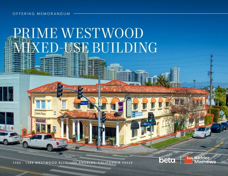 Primary Photo Of 1386-1388 Westwood Blvd, Los Angeles Storefront Retail Office For Sale