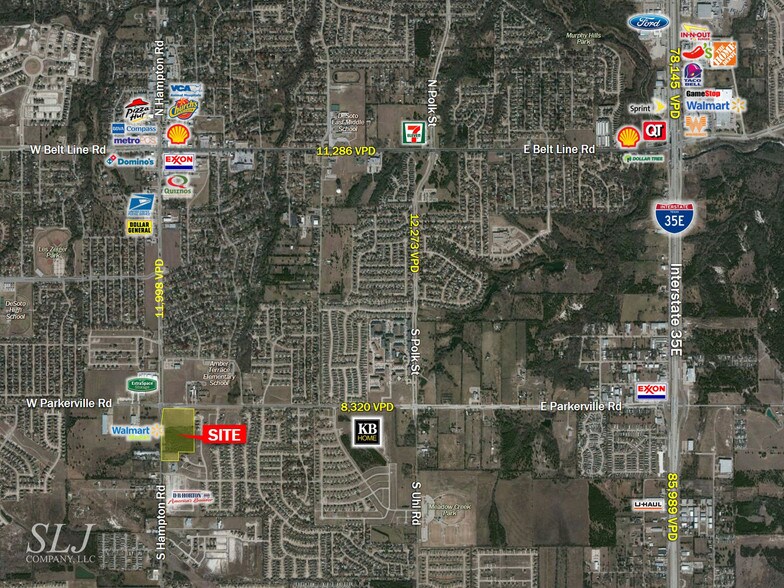 More Photos Of S Hampton Rd & E Parkerville Rd, DeSoto Land For Lease