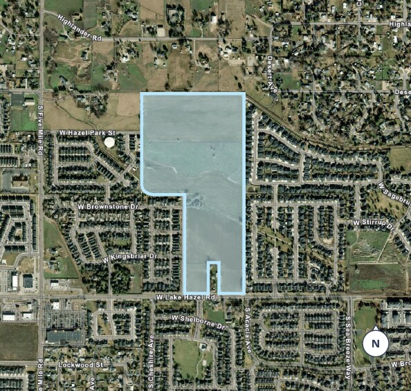 Primary Photo Of 9920 W Lake Hazel Rd, Boise Land For Lease